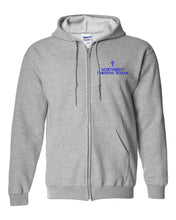Load image into Gallery viewer, Youth Hooded Sweatshirt with Full Zipper