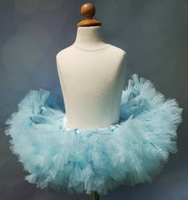 Load image into Gallery viewer, Blue Toddler Tutu - Blue Tutu - Blue Petti - Cinderella Tutu - Girls Blue Petti - Baby Tutu- Petti - Newborn Tutu - Birthday Tutu - Tutu