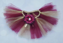 Load image into Gallery viewer, Burgundy and Gold Tutu - Christmas Tutu - Burgundy Tutu - Gold Tutu - Wine Tutu - Team Spirit Tutu - Toddler Tutu - Tutu for Girls - Tutu