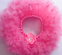 Load image into Gallery viewer, Pink Toddler Tutu - PinkTutu - PinkPetti - Birthday Tutu - Girls Pink Petti - Baby Tutu- Petti - Newborn Tutu - Hot PinkTutu - Tutu