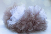 Load image into Gallery viewer, Tan and white Toddler Tutu - Fawn Tutu - Brown Tutu - Birthday Tutu - Girls Petti - Baby Tutu- Petti - Newborn Tutu - Costume Tutu - Tutu