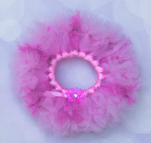 Load image into Gallery viewer, Pink Glitter Toddler Tutu - PinkTutu - PinkPetti - Birthday Tutu - Girls Pink Petti - Baby Tutu- Petti - Newborn Tutu - Hot PinkTutu - Tutu