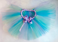 Load image into Gallery viewer, Mermaid Tutu - Lavender Tutu - Mint Green Tutu - Turquoise Tutu - Toddler Tutu - Tutu for Girls - Tutu - Newborn Tutu - Birthday Tutu