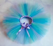 Load image into Gallery viewer, Mermaid Tutu - Lavender Tutu - Mint Green Tutu - Turquoise Tutu - Toddler Tutu - Tutu for Girls - Tutu - Newborn Tutu - Birthday Tutu