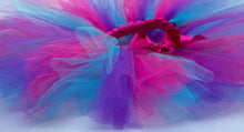 Load image into Gallery viewer, Pink, Purple and Blue Tutu - Toddler Tutu - Tutu for Girls - Tutu - Mermaid Tutu - Unicorn Tutu - Fairy Tutu - Tulle Skirt - Infant Tutu