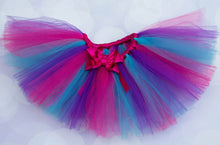 Load image into Gallery viewer, Pink, Purple and Blue Tutu - Toddler Tutu - Tutu for Girls - Tutu - Mermaid Tutu - Unicorn Tutu - Fairy Tutu - Tulle Skirt - Infant Tutu