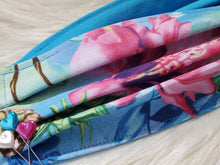 Load image into Gallery viewer, Ready to Ship Reusable Cotton Face Mask with Pocket for filter. Tropical Summer Design