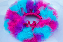 Load image into Gallery viewer, Bright Pink, Purple and Blue Over the Top Cakesmash Tutu