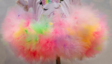 Load image into Gallery viewer, Over the Top Party Tutu in 3 shades of pink with mint, yellow and lavender