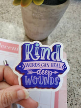 Load image into Gallery viewer, Kind Words Heal Sticker