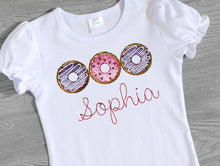 Load image into Gallery viewer, Doughnut Shirt - Donut Embroidered Top