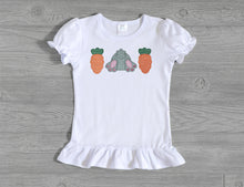 Load image into Gallery viewer, Bunny Butt Springtime Easter Embroidered Top