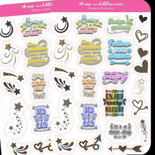 Load image into Gallery viewer, Motivational and Inspirational Planner Stickers