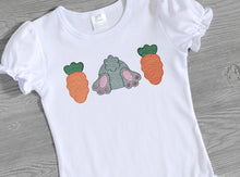 Load image into Gallery viewer, Bunny Butt Springtime Easter Embroidered Top