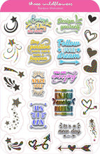 Load image into Gallery viewer, Motivational and Inspirational Planner Stickers