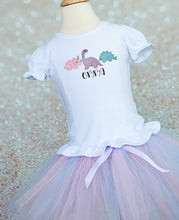 Load image into Gallery viewer, Dinosaurs for Girls Tutu Set - Personalized Tutu Set