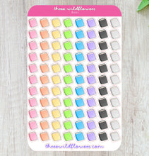 Load image into Gallery viewer, Rainbow Book Stickers