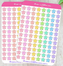 Load image into Gallery viewer, Rainbow Star Stickers - Teacher Stickers