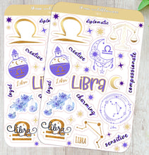 Load image into Gallery viewer, Libra Stickers