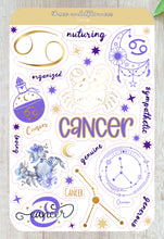 Load image into Gallery viewer, Cancer Stickers