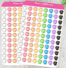 Load image into Gallery viewer, Tea Cup Rainbow Stickers