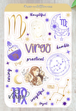 Load image into Gallery viewer, Virgo Stickers