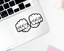Load image into Gallery viewer, Why Choose Sticker - Lust and Pain Fists Sticker
