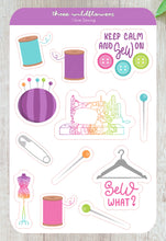 Load image into Gallery viewer, Sewing Stickers - Sewing Machine Stickers