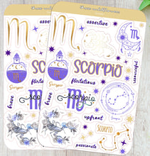 Load image into Gallery viewer, Scorpio Stickers