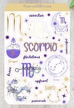 Load image into Gallery viewer, Scorpio Stickers