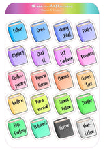 Load image into Gallery viewer, Bookish Stickers, Book Trope Stickers, Book Genre Stickers