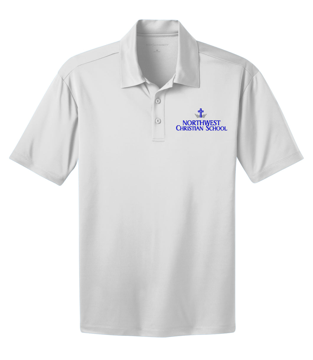 Adult Unisex Short Sleeve Polo Moisture Wicking
