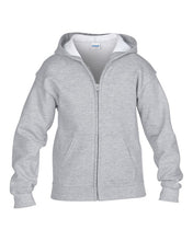 Load image into Gallery viewer, Adult Hooded Sweatshirt with Full Zipper
