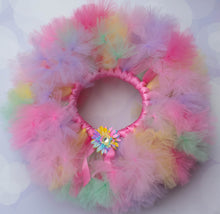 Load image into Gallery viewer, Over the Top Party Tutu in 3 shades of pink with mint, yellow and lavender
