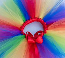 Load image into Gallery viewer, Rainbow Tutu - Cake Smash Tutu - Primary Rainbow Tutu

