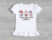 Load image into Gallery viewer, Valentine Gnome Shirt - Embroidered Gnome Top
