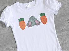 Load image into Gallery viewer, Bunny Butt Springtime Easter Embroidered Top
