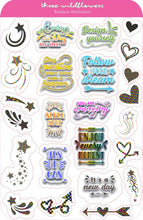 Load image into Gallery viewer, Motivational and Inspirational Planner Stickers
