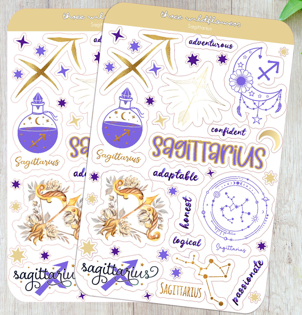 Sagittarius Stickers