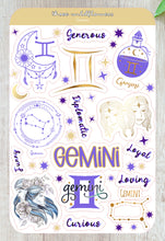 Load image into Gallery viewer, Gemini Stickers
