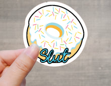 Load image into Gallery viewer, Why Choose Sticker - Reverse Harem Sticker - Doughnut Slut
