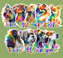 Load image into Gallery viewer, Personalized Dog Sticker
